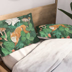 Strawberry Fox Pillow Sham Gallery Image 2