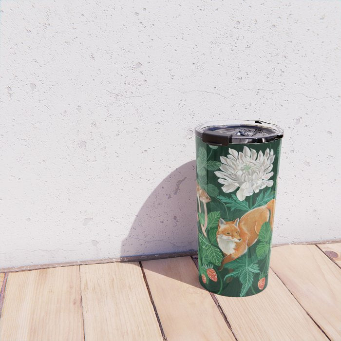 Strawberry Fox Travel Mug Gallery Image 4