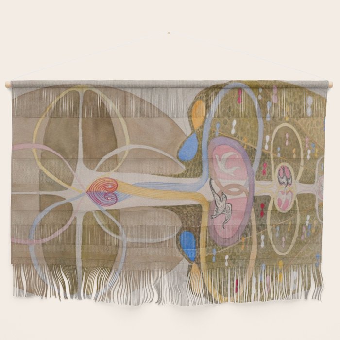 Hilma af Klint The Tree Of Knowledge No . 1 ,A ( 1913) Wall Hanging Gallery Image 1