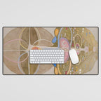 Hilma af Klint The Tree Of Knowledge No . 1 ,A ( 1913) Desk Mat Gallery Image 1