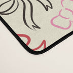 Coquette Holiday Bows Desk Mat Gallery Image 4