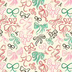 Coquette Holiday Bows Coffee Mug Gallery Image 2