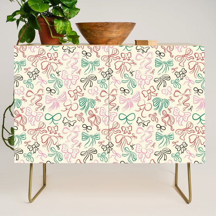 Coquette Holiday Bows Credenza Gallery Image 1
