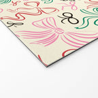 Coquette Holiday Bows Welcome Mat Gallery Image 2