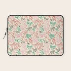 Coquette Holiday Bows Laptop Sleeve Gallery Image 1