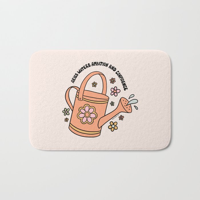 Aries Watering Can Bath Mat Gallery Image 1