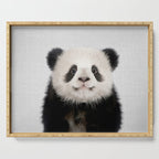Panda Bear - Colorful Serving Tray Gallery Image 1