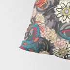 dragon tattoo dark Pillow Sham Gallery Image 4