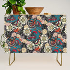 dragon tattoo dark Credenza Gallery Image 1