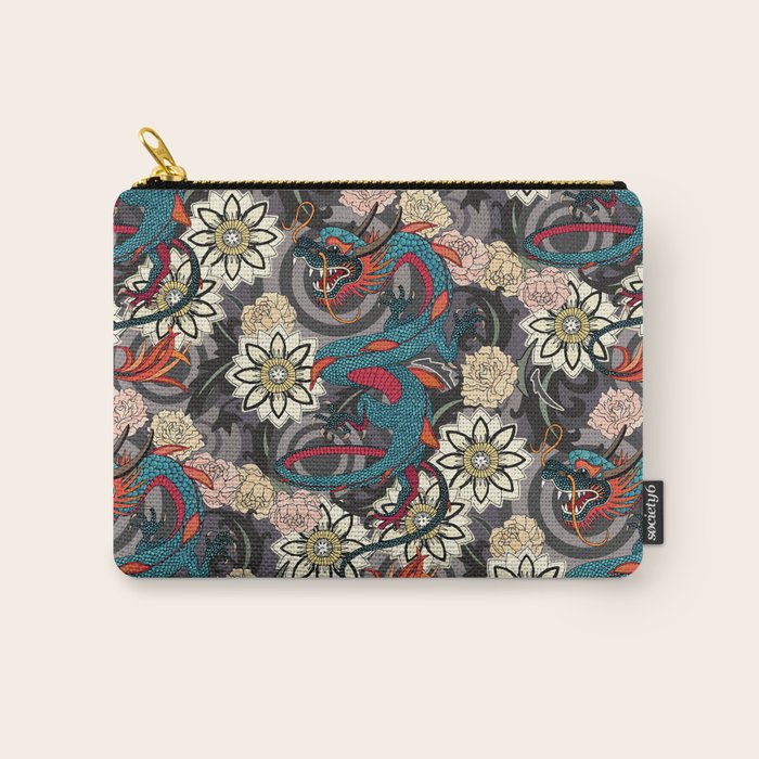 dragon tattoo dark Carry All Pouch Gallery Image 1