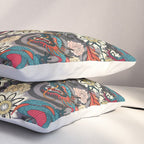 dragon tattoo dark Pillow Sham Gallery Image 3