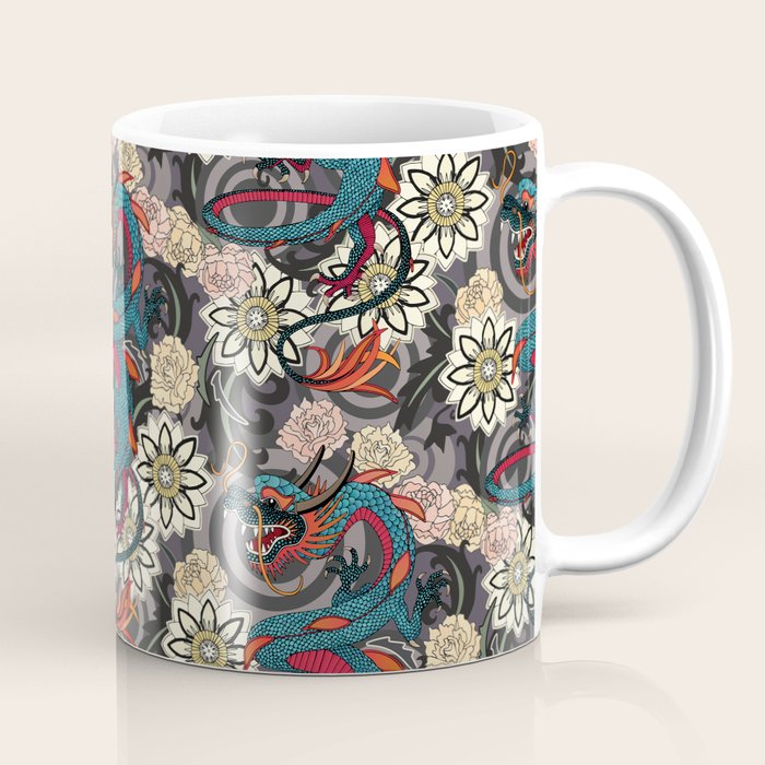 dragon tattoo dark Coffee Mug Gallery Image 1