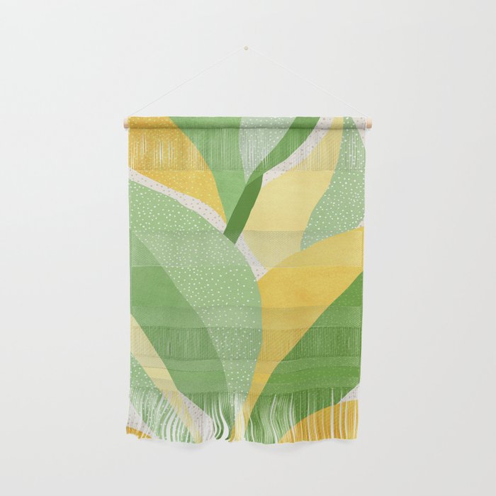 Sunshine Flora / Abstract Botanical Series Wall Hanging Gallery Image 1