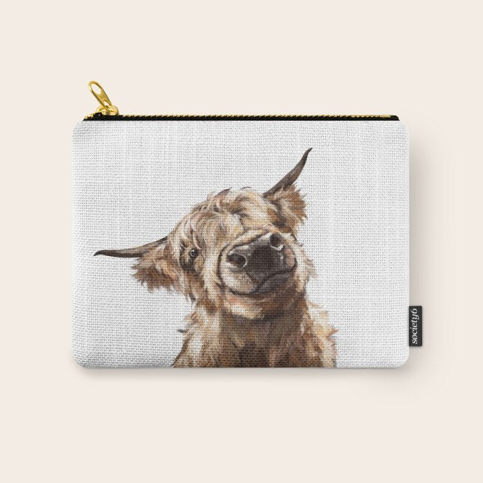 Highland Cow Carry All Pouch Gallery Image 1