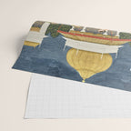 PRINCE CLIMBING TO HIS BETROTHED PROPERTY INDIA 18TH CENTURY  Wrapping Paper Gallery Image 2