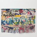 Urban Graffiti Paper Street Art Wall Hanging Gallery Image 1