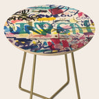 Urban Graffiti Paper Street Art Side Table Gallery Image 2
