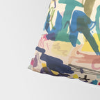 Urban Graffiti Paper Street Art Pillow Sham Gallery Image 4