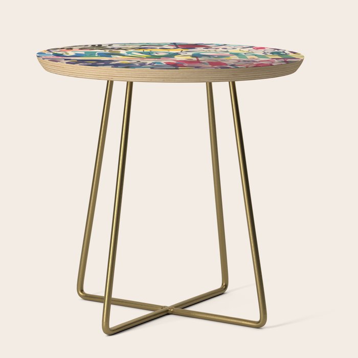 Urban Graffiti Paper Street Art Side Table Gallery Image 1