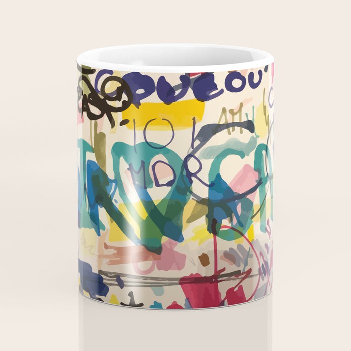 Urban Graffiti Paper Street Art Coffee Mug Gallery Image 4