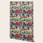 Urban Graffiti Paper Street Art Wallpaper Gallery Image 2