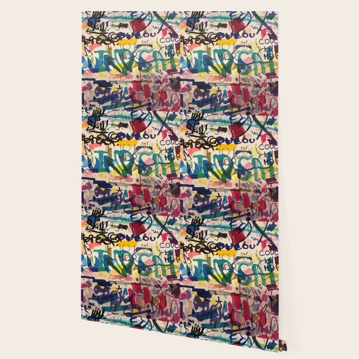 Urban Graffiti Paper Street Art Wallpaper Gallery Image 2