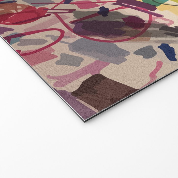 Urban Graffiti Paper Street Art Welcome Mat Gallery Image 2