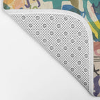 Urban Graffiti Paper Street Art Bath Mat Gallery Image 2