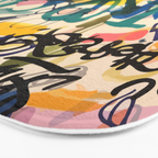 Urban Graffiti Paper Street Art Bath Mat Gallery Image 3