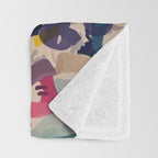 Urban Graffiti Paper Street Art Throw Blanket Gallery Image 3