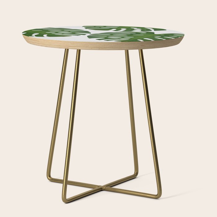 Monstera Leaf III Side Table Gallery Image 1