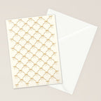 Bows & Ribbons Pattern III Neutral Stationery Card Gallery Image 2
