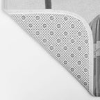 Hawaiian Surfboards - Black And White Surf Photography - Beach Photo Print - Surfboard Photograph Bath Mat Gallery Image 2