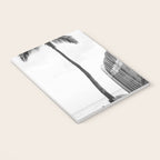 Hawaiian Surfboards - Black And White Surf Photography - Beach Photo Print - Surfboard Photograph Notebook Gallery Image 3