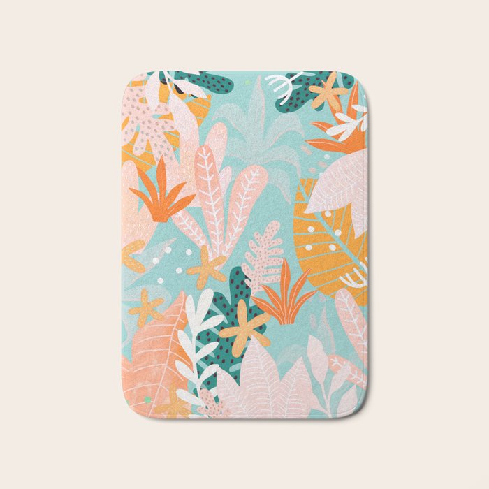 Into the jungle - dusk Bath Mat Gallery Image 1