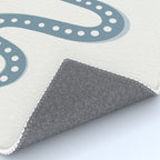Minimal Snake - Blue Rug Gallery Image 4