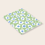 Dopamine Decor Leopard Print Blue And Green Notebook Gallery Image 2