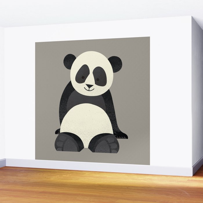 Whimsy Giant Panda Wall Mural Gallery Image 2