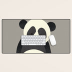 Whimsy Giant Panda Desk Mat Gallery Image 1