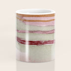 Sunset Beach Reflections x Modern Abstract Watercolor Coffee Mug Gallery Image 4