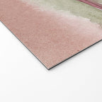 Sunset Beach Reflections x Modern Abstract Watercolor Welcome Mat Gallery Image 2