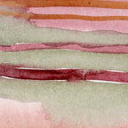 Sunset Beach Reflections x Modern Abstract Watercolor Coffee Mug Gallery Image 2