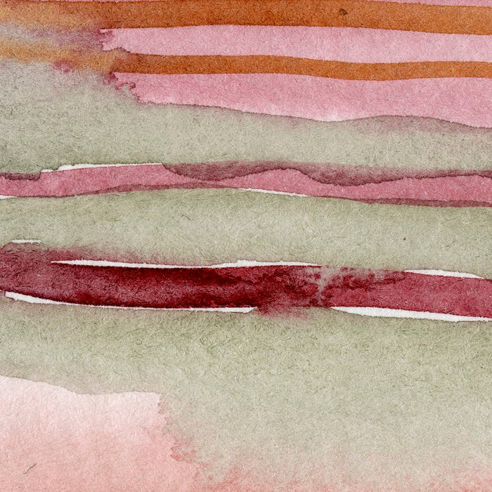 Sunset Beach Reflections x Modern Abstract Watercolor Coffee Mug Gallery Image 2