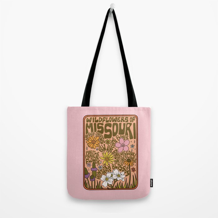 Missouri Wildflowers Tote Bag Gallery Image 2