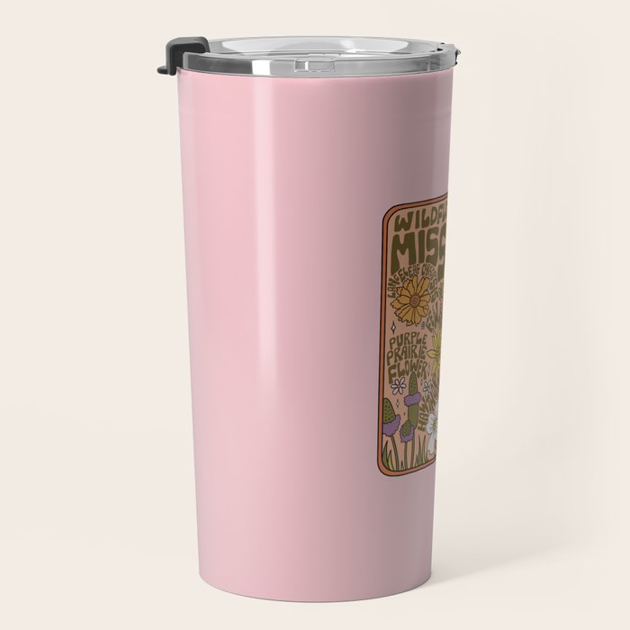 Missouri Wildflowers Travel Mug Gallery Image 3