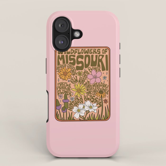 Missouri Wildflowers iPhone Case Gallery Image 1