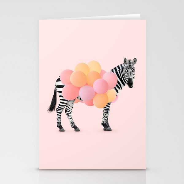 PARTY ZEBRA Stationery Card Gallery Image 2
