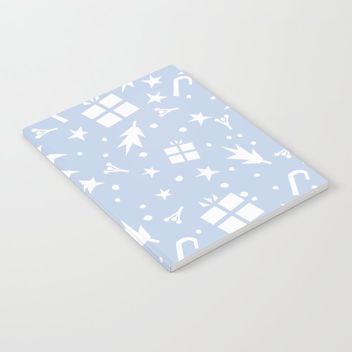 Happy Holidays monochromatic Notebook Gallery Image 1