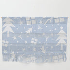 Happy Holidays monochromatic Wall Hanging Gallery Image 1