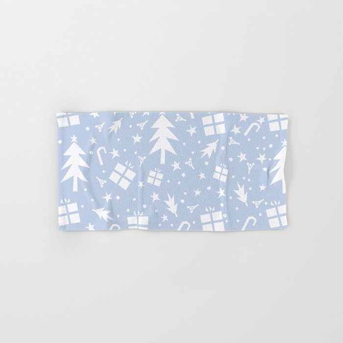 Happy Holidays monochromatic Bath Towel Gallery Image 1